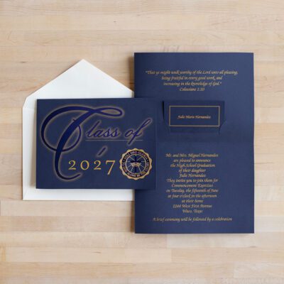 'Soli Deo Gloria' Grad Announcement
