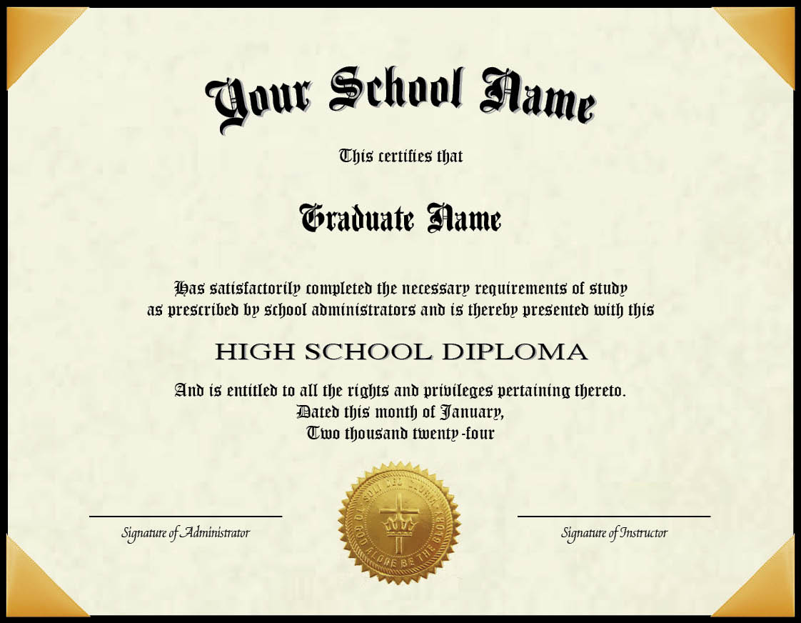 Graduation Tassels - Homeschool Diploma
