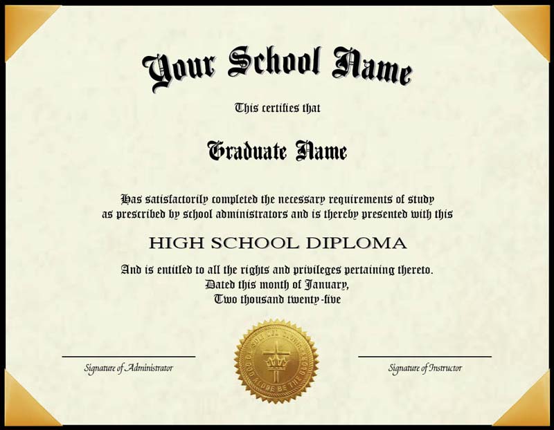 Graduation Tassels - Homeschool Diploma