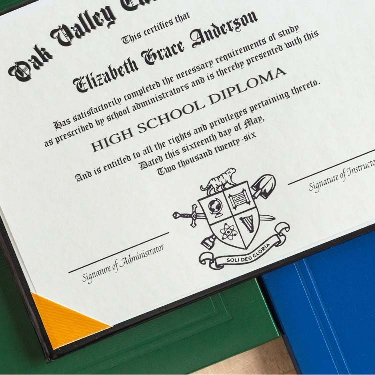 Personalized High School Diploma for Homeschools - Image 6