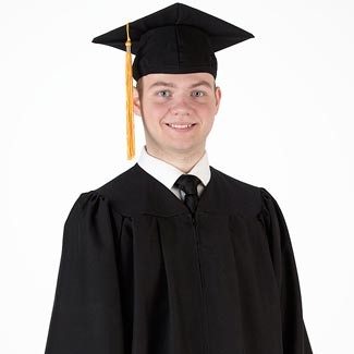 10 x Children's Graduation Gown & Hat SET for 3-6 year olds- 10 colours 