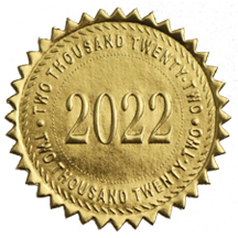 ‘Year’ Embossed