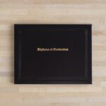 Diploma Cover with Pre-Stamped Design