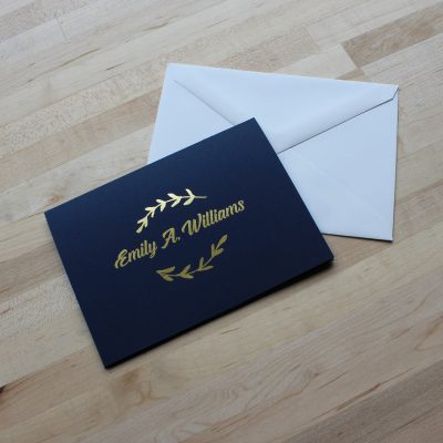 Personalized Thank-You Card