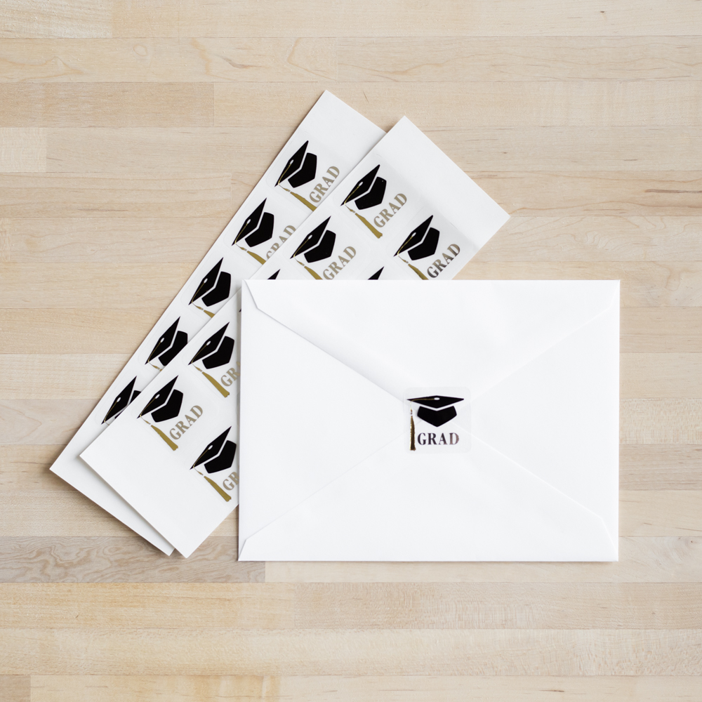 Black Cap Envelope Seal