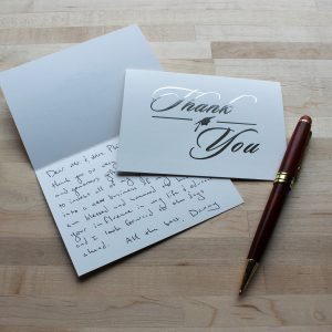 Classic Graduation Thank-You Note