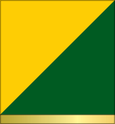 Dark Green and Gold (Gold Band)