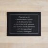 Announcement Insert Card
