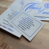 Insert Card matching Graduation Announcement