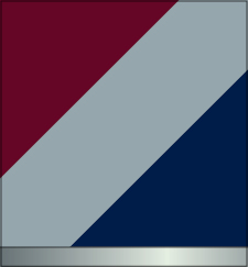 Navy, Maroon & Silver (Silver Band)