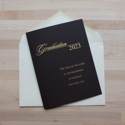 'Graduation Foundations' Announcement