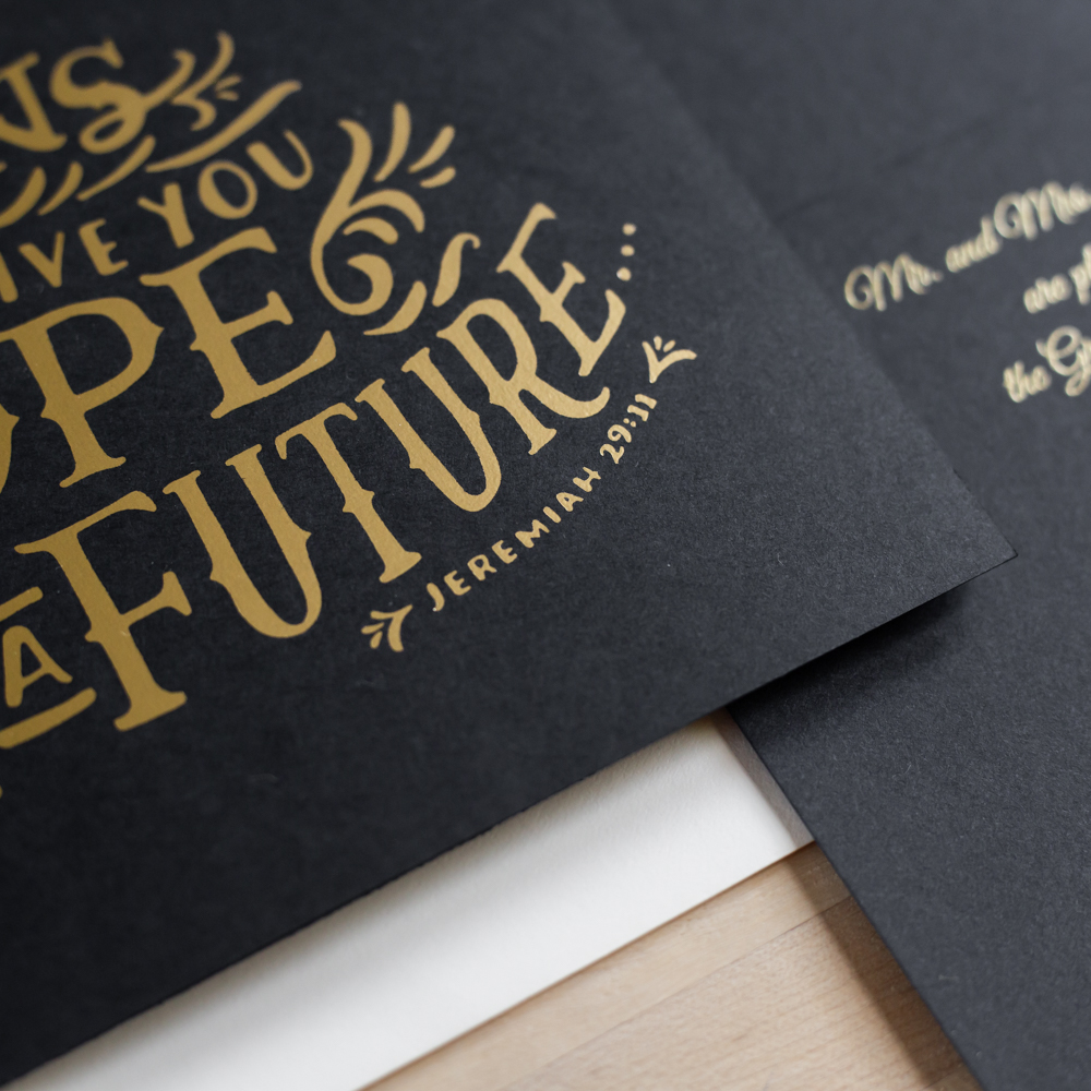 Hope and Future Announcement Foil Closeup
