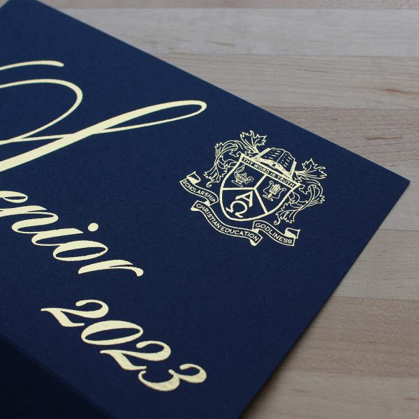 'Christian Education' Graduation Announcement Crest