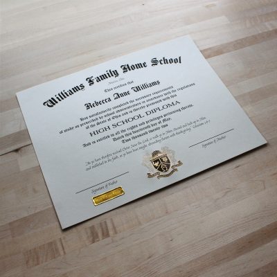 replacement diploma