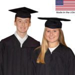 Graduation Cap and Gown Set - Made in USA