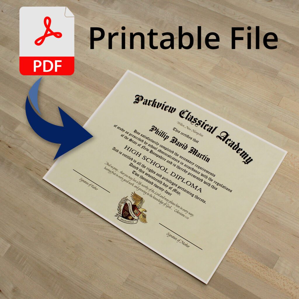 Printable High School Diploma For Homeschools printable-high-school-diploma-for-homeschools