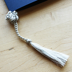 Silver Program Tassel