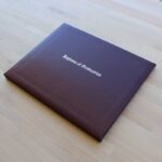 Clearance -  Dark Purple Diploma of Graduation Cover (Silver Foil)