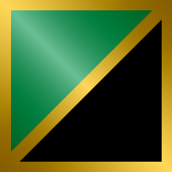 Gold, Green, Black