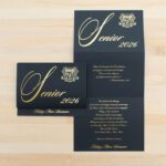 'Senior' Trifold Grad Announcement