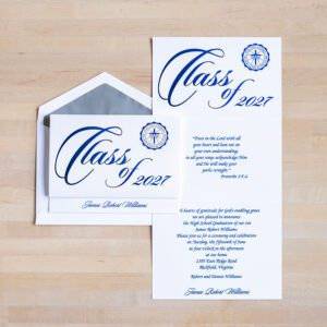 Class of 2026 Trifold Graduation Announcement